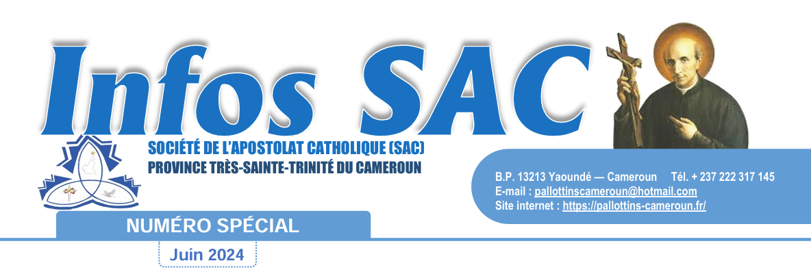 Bulletin Infos SAC Juin 2024 — Province Très-Sainte-Trinité du Cameroun